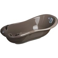 MALTEX Bathtub 100 cm Teddy bear - dark gray - Baby Bathtub