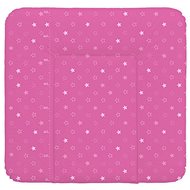 CEBA Baby Pad 75 × 72 cm Stars dark pink - Changing Pad