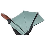 Petite &amp; Mars Canopy+ Street upholstery + Iron Green - Stroller Canopy