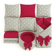 BabyDaddy Set L Stars fuchsia - Baby Health Check Kit