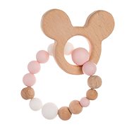 BIBERSCHATZ Rosa Maus bite - Baby Teether