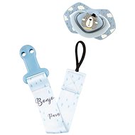 Canpol babies BONJOUR PARIS blue - Dummy Clip