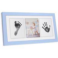GOLD BABY Tripple-frame for Ink Print - Blue - Print Set