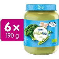 NESTLÉ NaturNes BIO Turkey meat with broccoli and peas 6 × 190 g - Baby Food