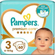 PAMPERS Premium Care size 3 (60 pcs) - Disposable Nappies