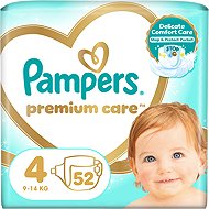 PAMPERS Premium Care 4 (52 db) - Eldobható pelenka