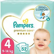 PAMPERS Premium Care size 4 (52 pcs) - Disposable Nappies
