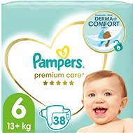 PAMPERS Premium Care 6-os méret (38 db) - Eldobható pelenka