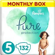 PAMPERS Pure Protection size 5 (132 pcs) - Baby Nappies