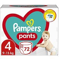 PAMPERS Pants veľ. 4, Gaint Pack 72 ks - Plienkové nohavičky