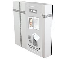 Dooky Double Frame Handprint + Luxury Memory Box - Print Set