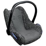 Dooky Seat Cover 0+ Grey Leaves - Child Car Seat Cover