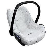 Dooky Seat Cover 0+ Light Grey Crowns - Child Car Seat Cover