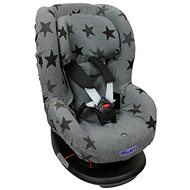 Dooky Seat Cover Group 1 Grey Stars - Child Car Seat Cover