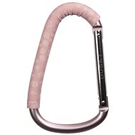 Dooky Universal Hook Floral Pink - Carabiner