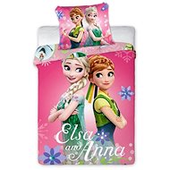 Faro Anna and Elsa 135 × 100 cm - Children's Bedding