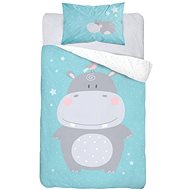 Detexpol Hippopotamus 135 × 100 cm - Children's Bedding
