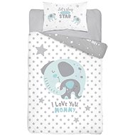 Detexpol Elephants 135 × 100 cm - Children's Bedding