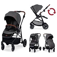 KINDERKRAFT Stroller sporty All Road Ash Gray - Baby Buggy