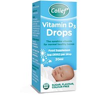 Colief Vitamin D3 Drops for Children 20ml - Dietary Supplement