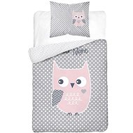 Detexpol Glowing bed linen Owl 140 × 200 cm - Children's Bedding