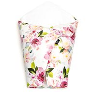 T-TOMI Feather wrap Watercolour flowers - Swaddle Blanket