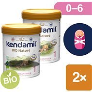 Kendamil ORGANIC Nature Infant Milk 1 DHA+ (2×800g) - Baby Formula