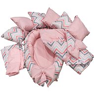 BabyHypka Set L Chevron pink - Baby Health Check Kit