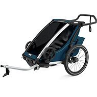 THULE CHARIOT CROSS 1 Majolica Blue - Child Bicycle Trailer