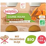 BABYBIO Pumpkin Violina from our own organic farm 2× 130 g - Baby Food