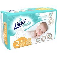 LINTEO Baby Premium MINI (3-6 kg) 34 db - Eldobható pelenka