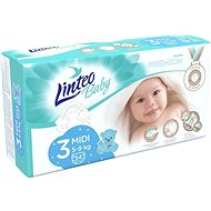 LINTEO Baby Premium MIDI (5-9 kg) 54 pcs - Disposable Nappies