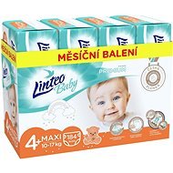 LINTEO Baby Premium MAXI+ (10-17 kg) 184 pcs - Disposable Nappies