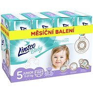 LINTEO Baby Premium JUNIOR (11-21 kg) 168 pcs - Disposable Nappies