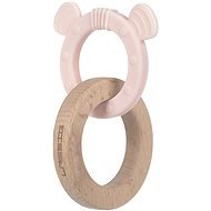 Lässig Teether Ring 2in1 Little Chums mouse - Baba rágóka