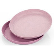 REER Plate, Pink 2 pcs - Children's Plate