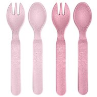 REER Cutlery pink 4 pcs - Children's Cutlery