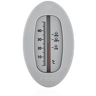 REER Hőmérő fördőkádba, ovális, szürke - Gyerek lázmérő