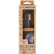 Jack N' Jill Silicone Finger Brush DUO - Toothbrush