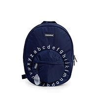 CHILDHOME Kids School Backpack Navy White - Small Backpack