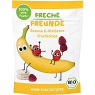Freche Freunde BIO Ovocné čipsy – Banán a malina 3× 16 g - Sušienky pre deti