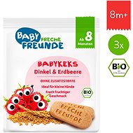 Freche Freunde ORGANIC Biscuits - Spell  and Strawberry 3 × 100g - Children's Cookies