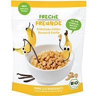 Freche Freunde BIO Cereálie Chrumkavé čísla – Banán a vanilka 125 g - Sušienky pre deti