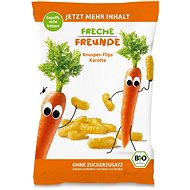 Freche Freunde ORGANIC Corn and Carrots Puffs 30g - Crisps for Kids