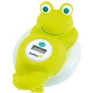 SAFETY 1st White and Lime Frog Digital Bath Thermometer - Bath Thermometer
