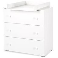 KLUPŚ Paula Chest of Drawers - White - Changing Table