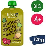 Ella's Kitchen BIO Špenát jablko a kvaka (120 g) - Kapsička pre deti