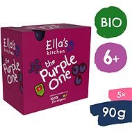 Ella's Kitchen BIO Purple One ovocné pyré s čiernymi ríbezľami (5× 90 g) - Kapsička pre deti