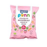SALVEST Ponn Organic Strawberry Puffs (20g) - Crisps for Kids