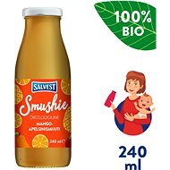 SALVEST Smushie ORGANIC Fruit Smoothie with Mango, Pineapple and Orange Pulp (240ml) - Baby Food